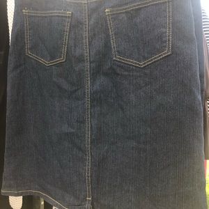 Brand new blue jean skirt